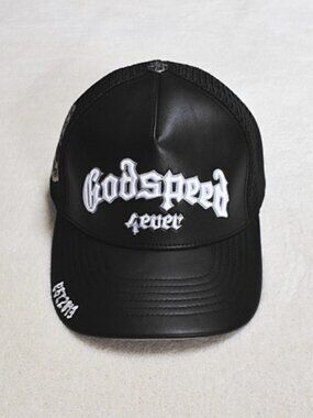 Godspeed 4ever Black Trucker Cap